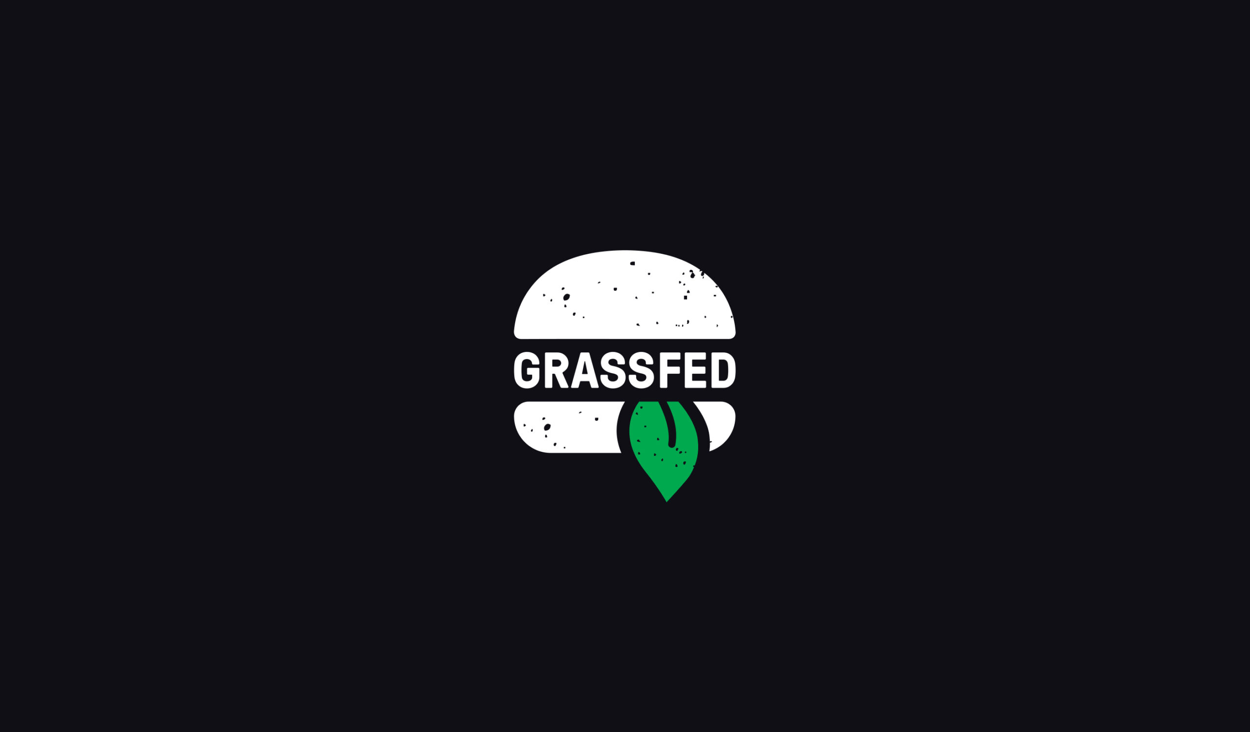 grassfed vegan logo design