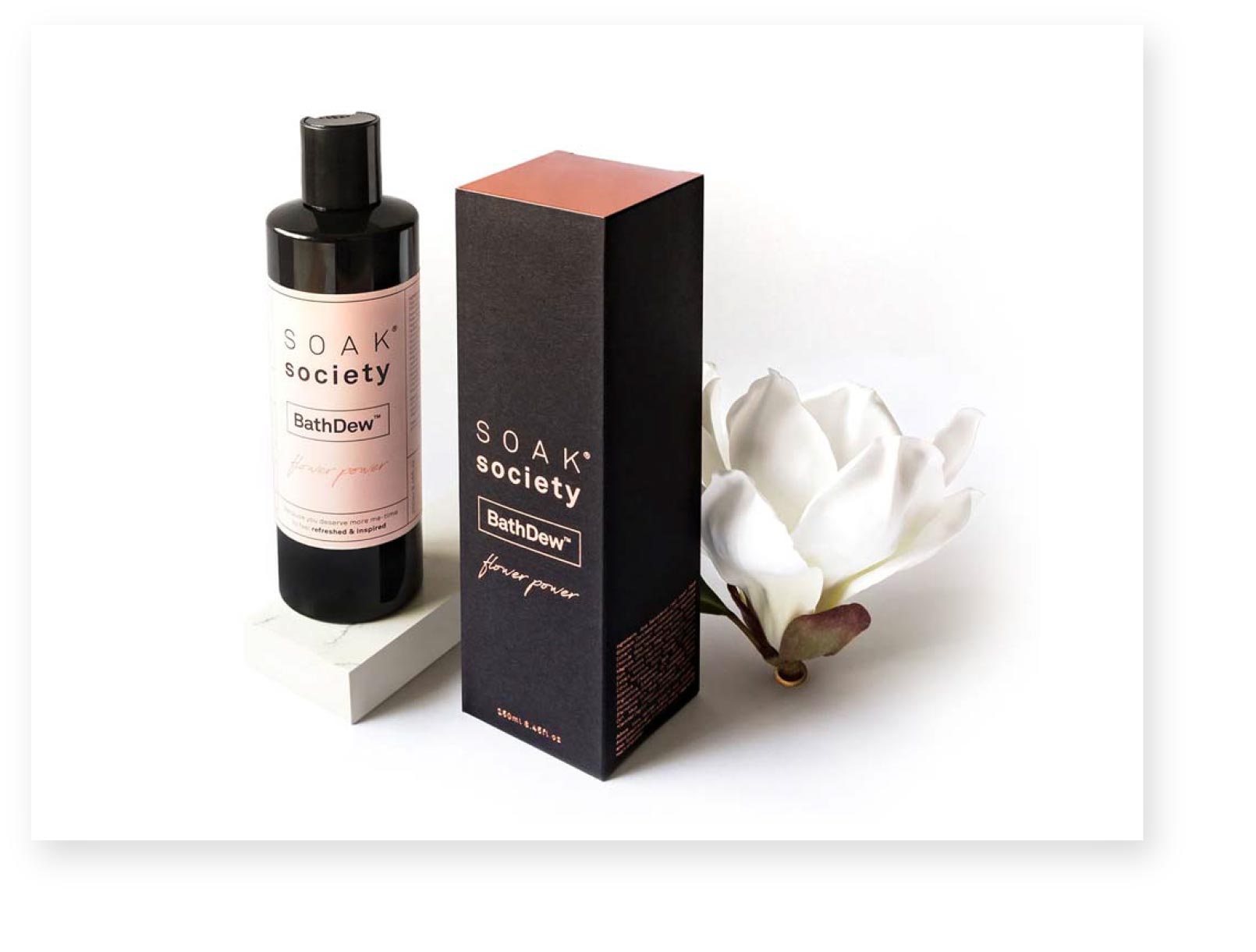 Soak Society Luxury packaging designer