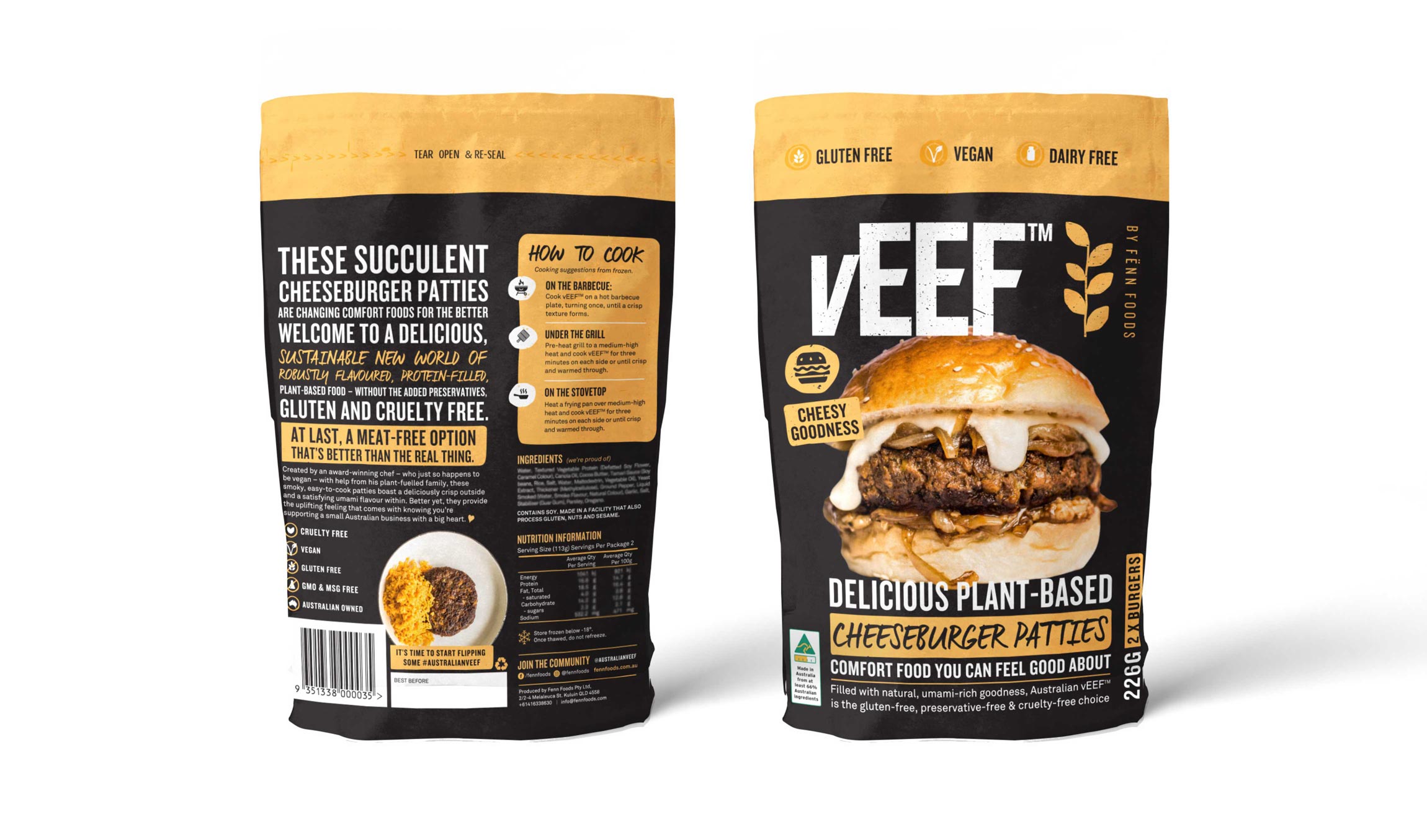 veef australia packaging design