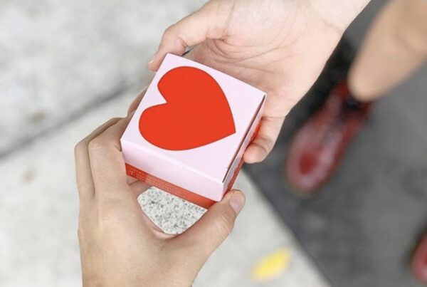 I Heart Brownies packaging design