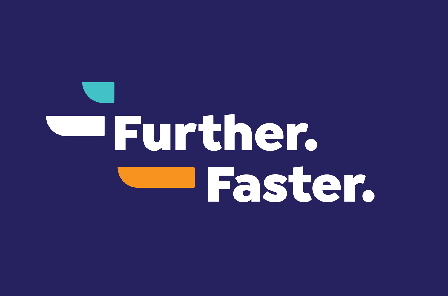 Further Faster Brand Tagline Design