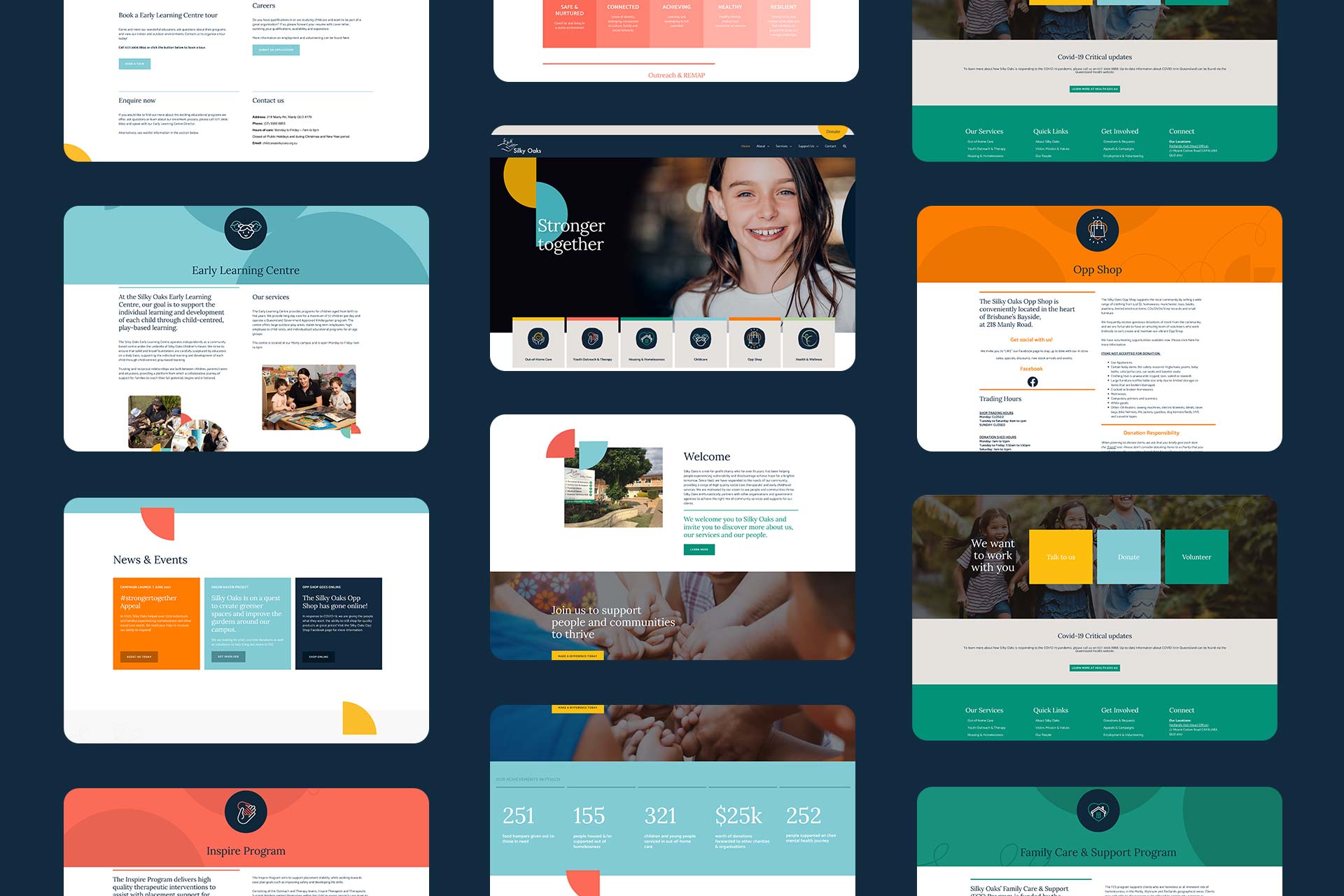 Silky Oaks Website Design and Build