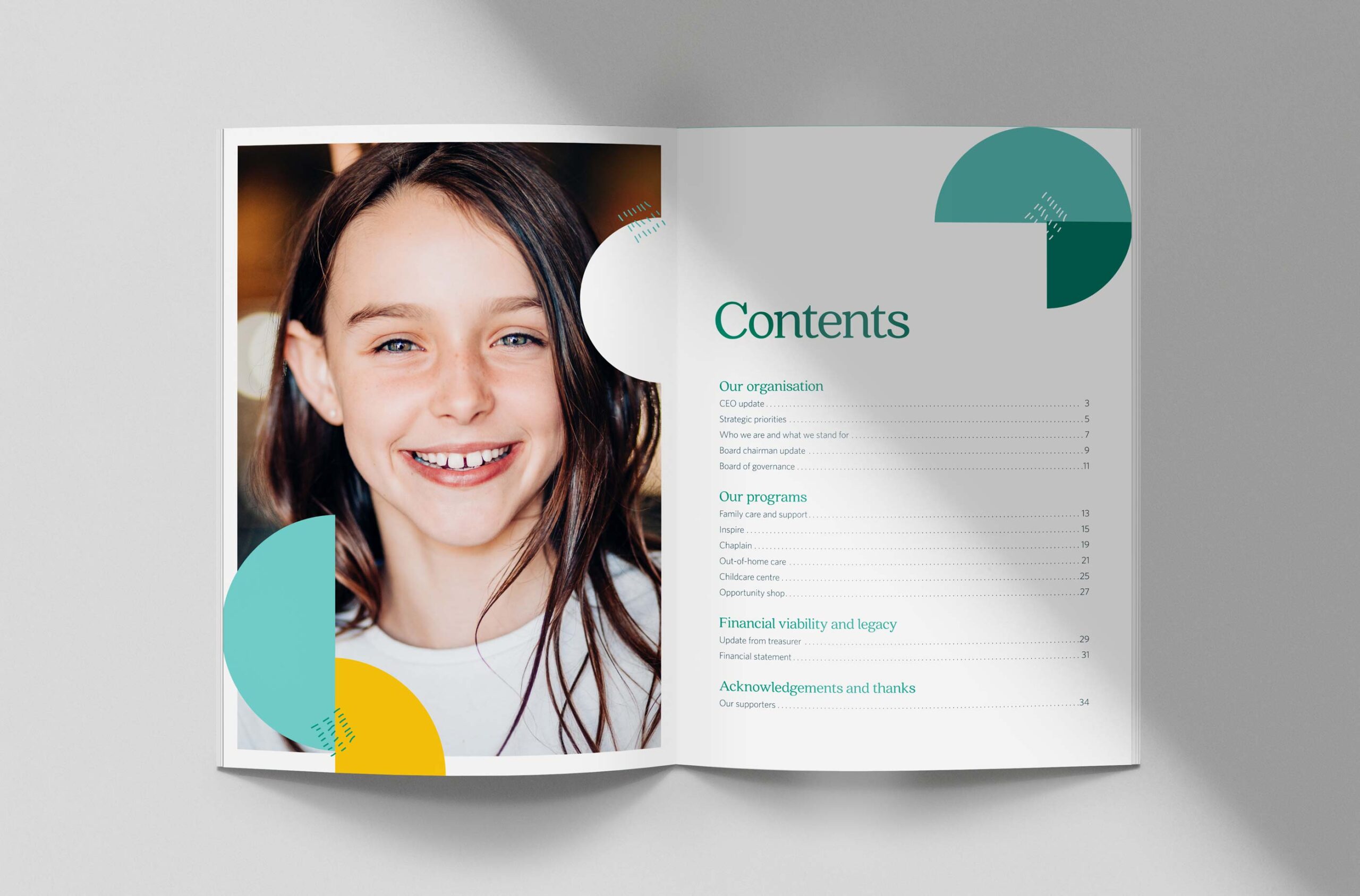 Silky Oaks Annual Report Design