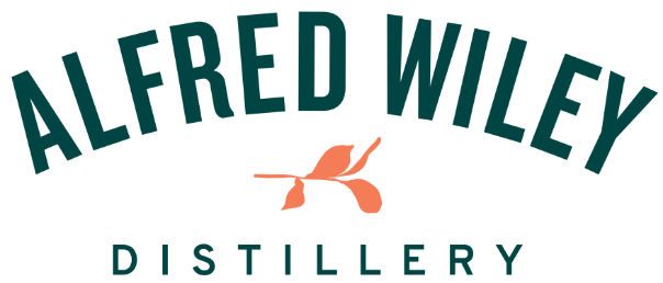 alfred wiley distillery gin packaging design