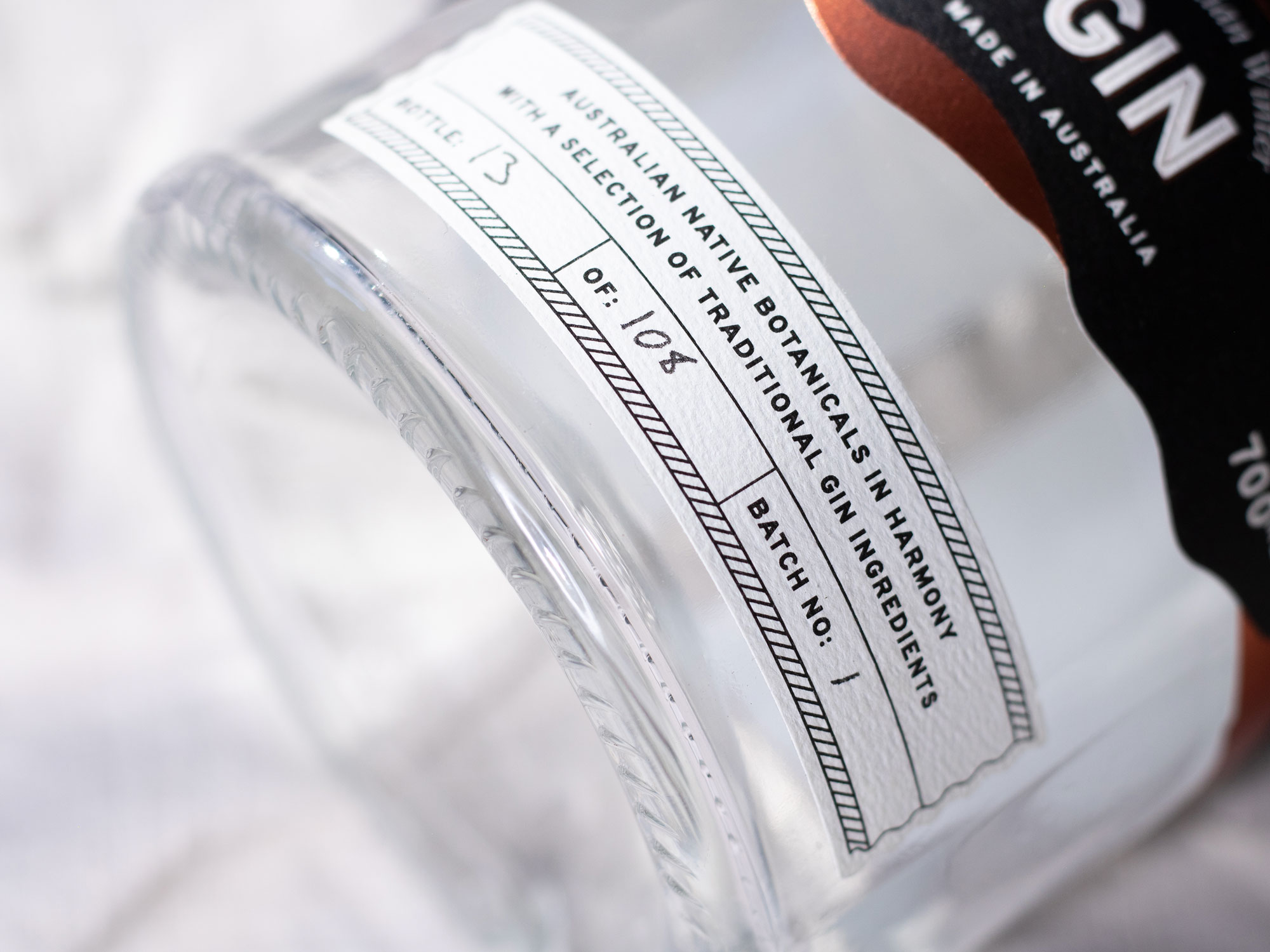 alfred wiley distillery gin packaging design