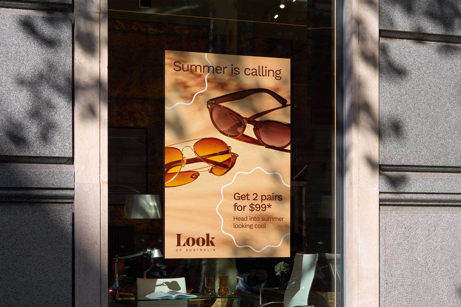optometrist poster design