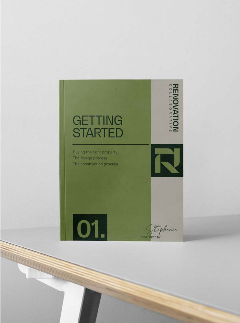 renovation collaborative book design