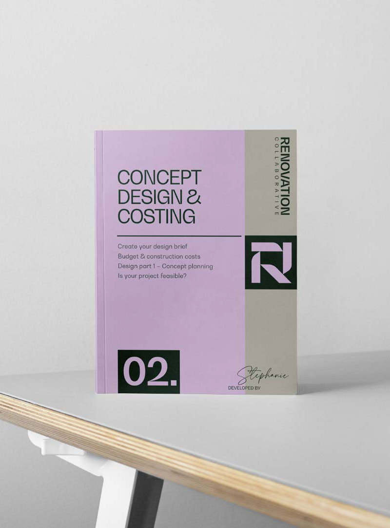 renovation collaborative book design