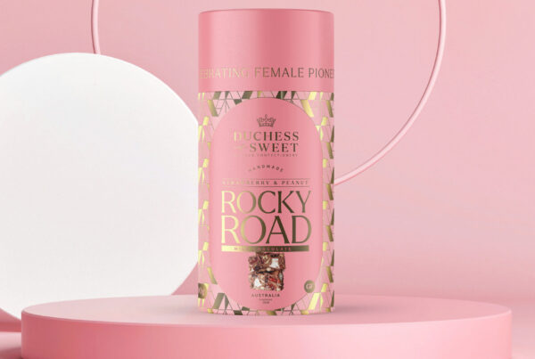 Duchess of Sweet Chocolate Packaging Design
